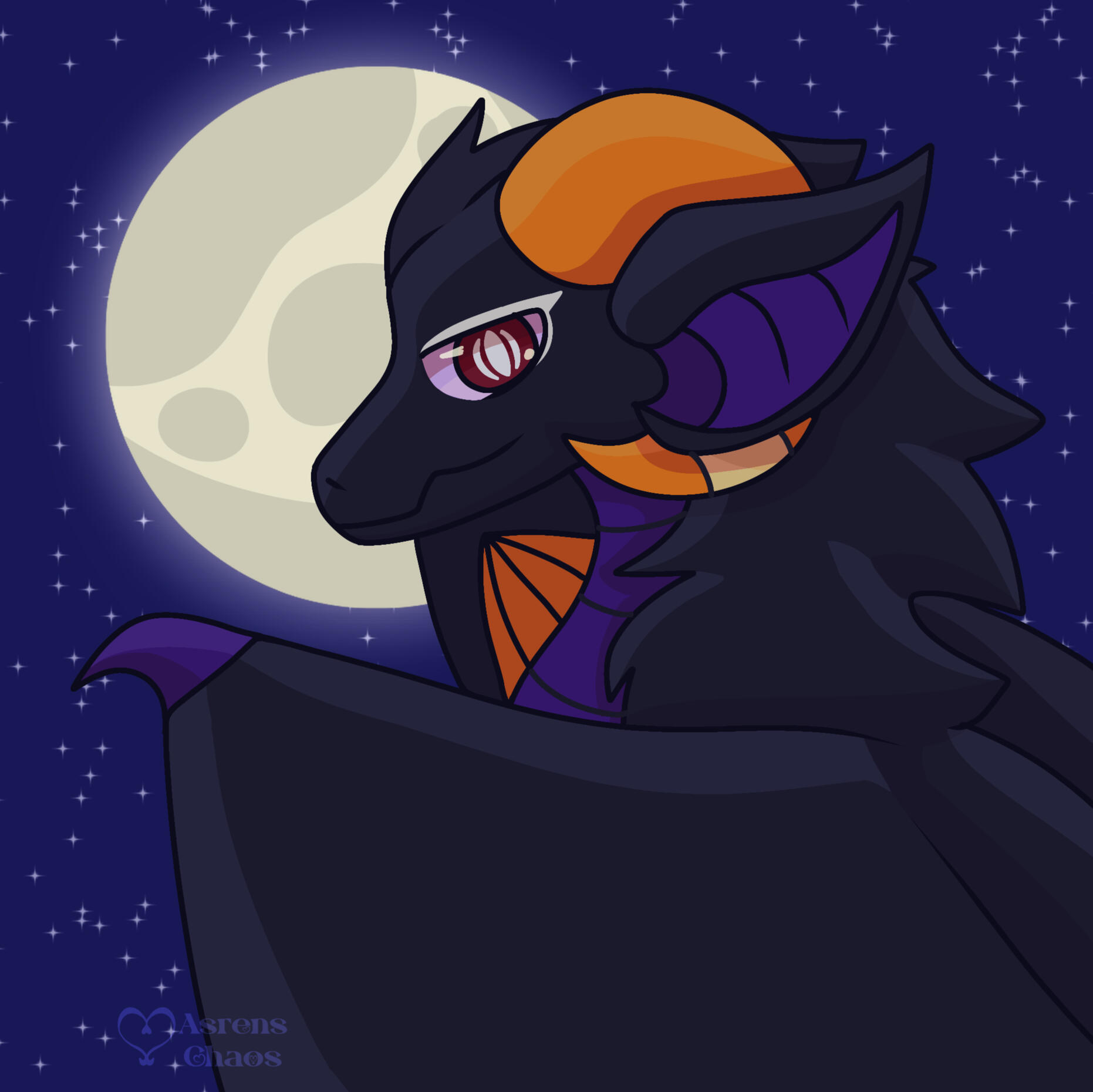 Fully shaded Feral