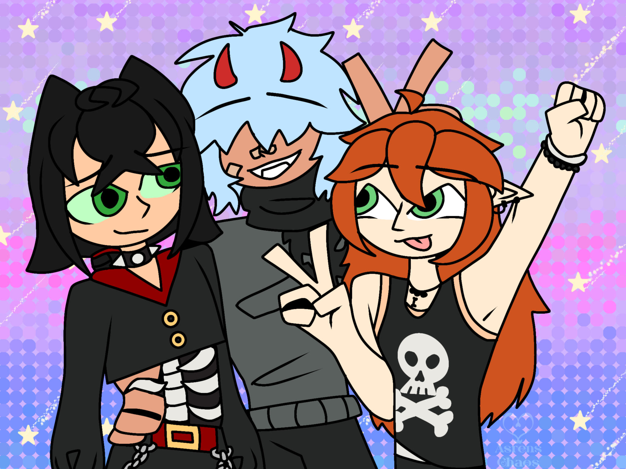 Unshaded Humanoid (3 Characters)