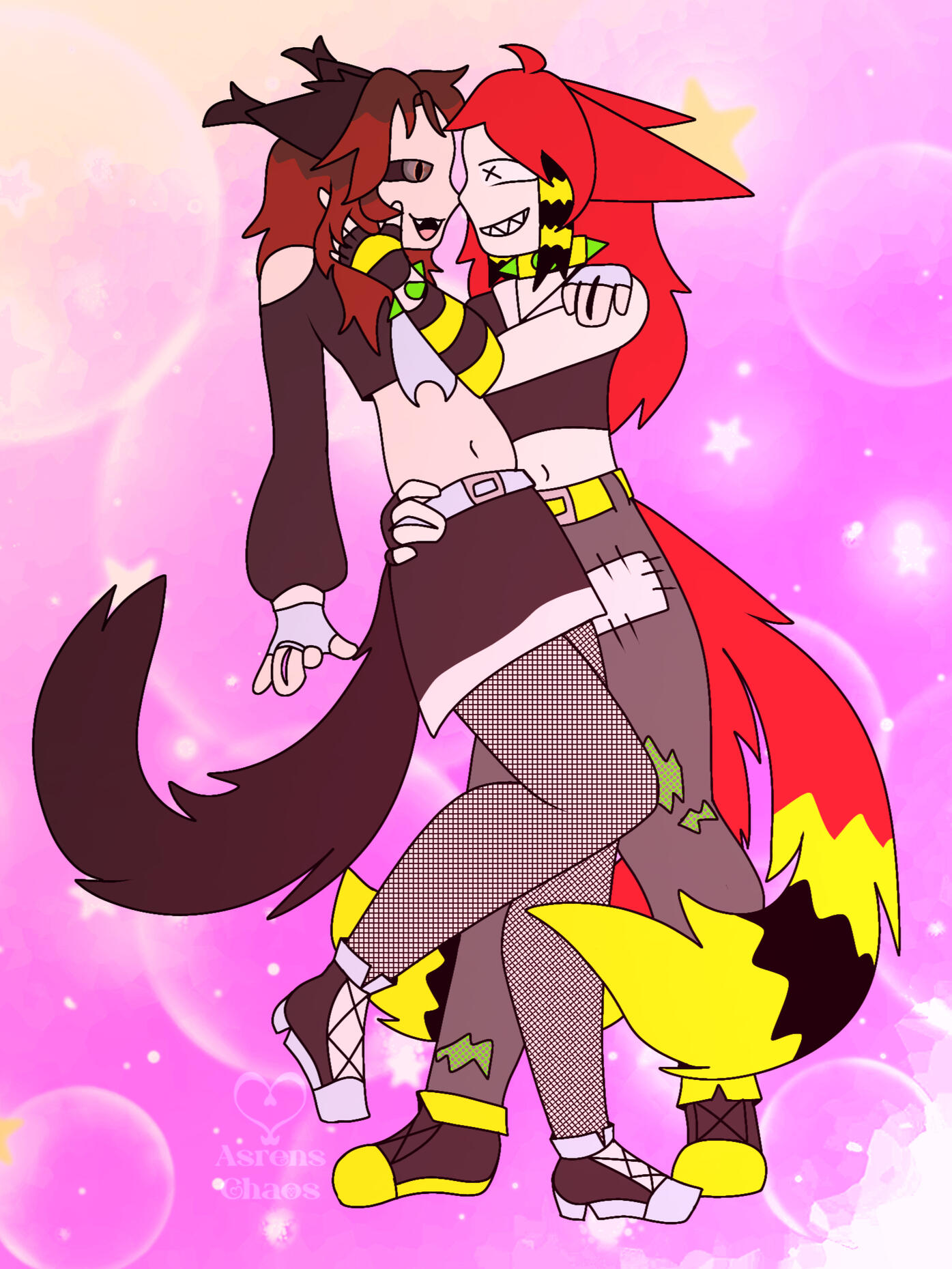 Unshaded Fullbody Humanoid Anime-Inspired (Second Character)